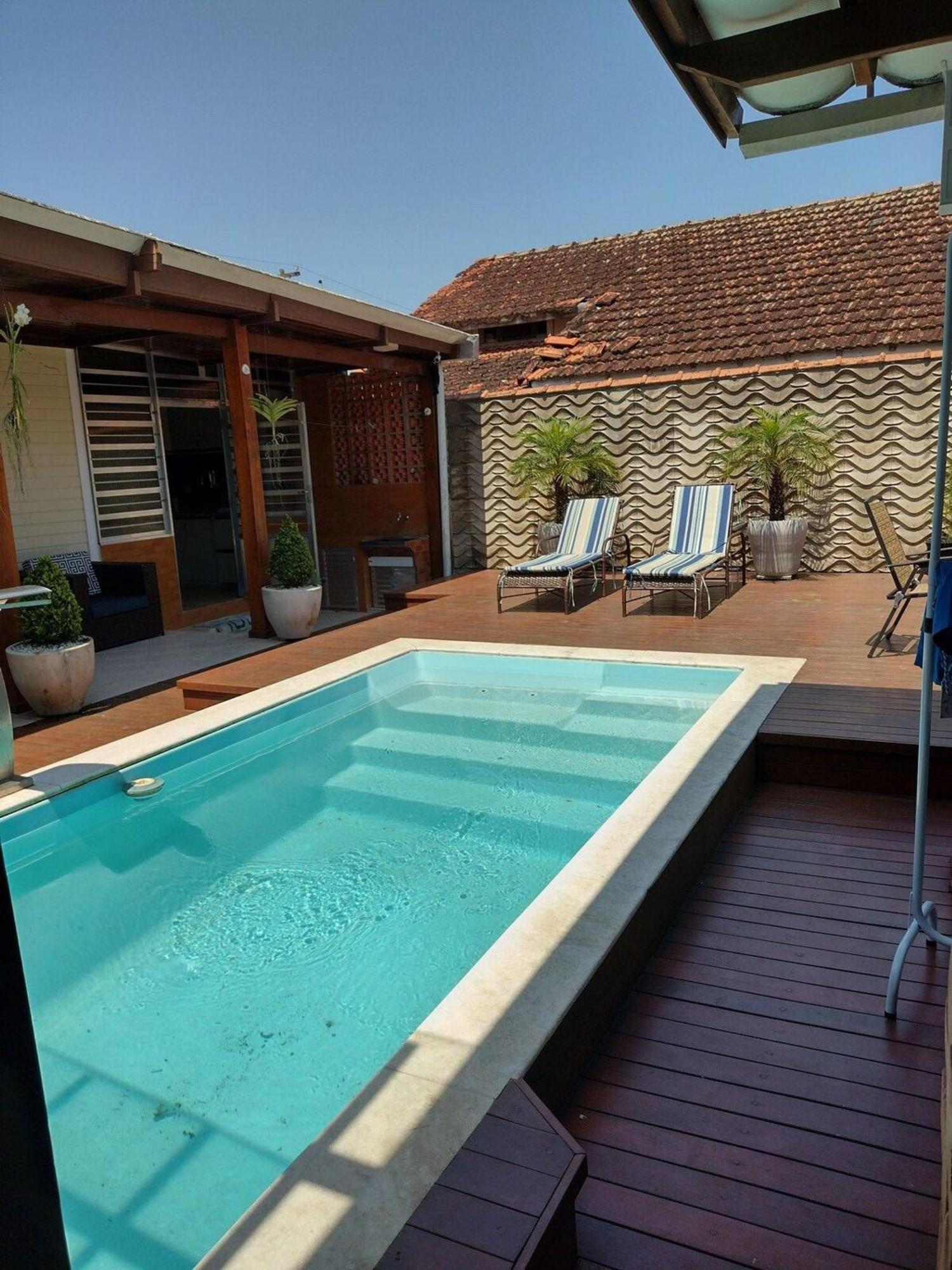 Casa Agradavel Com Piscina, A Poucos Passos Da Praia Peruíbe Екстериор снимка
