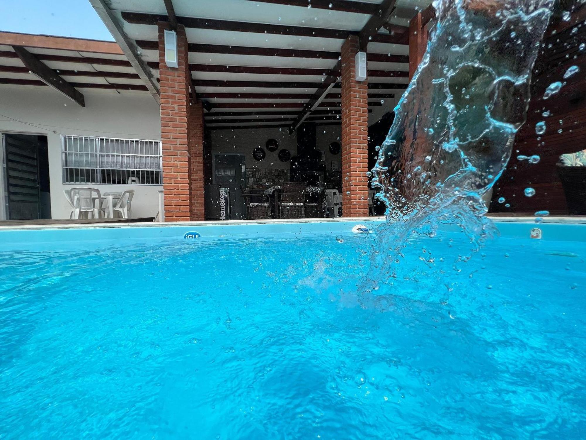 Casa Agradavel Com Piscina, A Poucos Passos Da Praia Peruíbe Екстериор снимка
