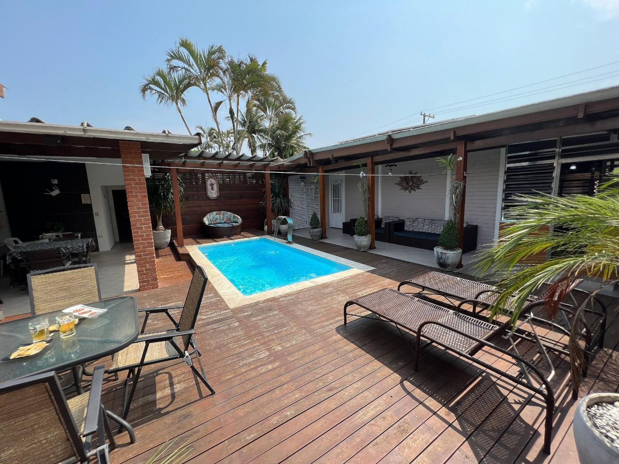 Casa Agradavel Com Piscina, A Poucos Passos Da Praia Peruíbe Екстериор снимка