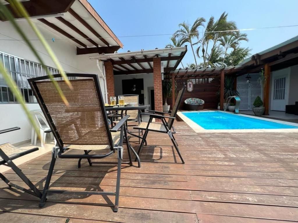 Casa Agradavel Com Piscina, A Poucos Passos Da Praia Peruíbe Екстериор снимка
